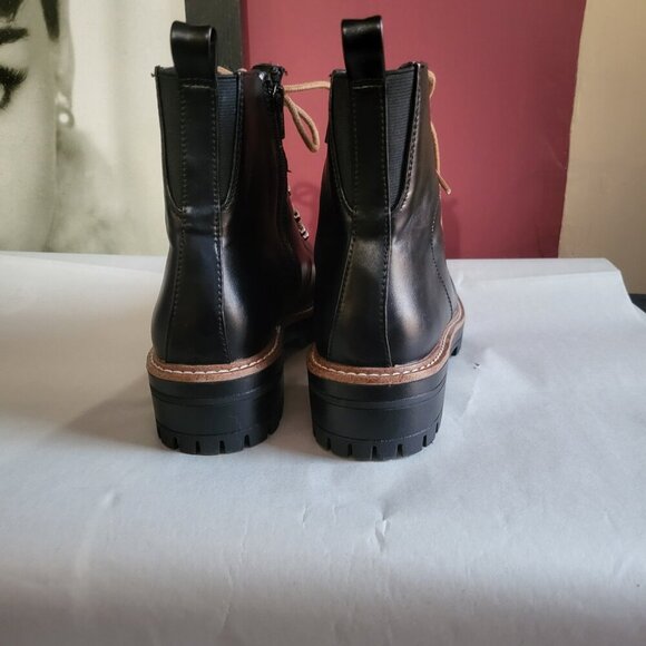 NWT A New Day Leighton Hiking Combat Ankle Biker Boot Size 9 - Picture 5 of 8